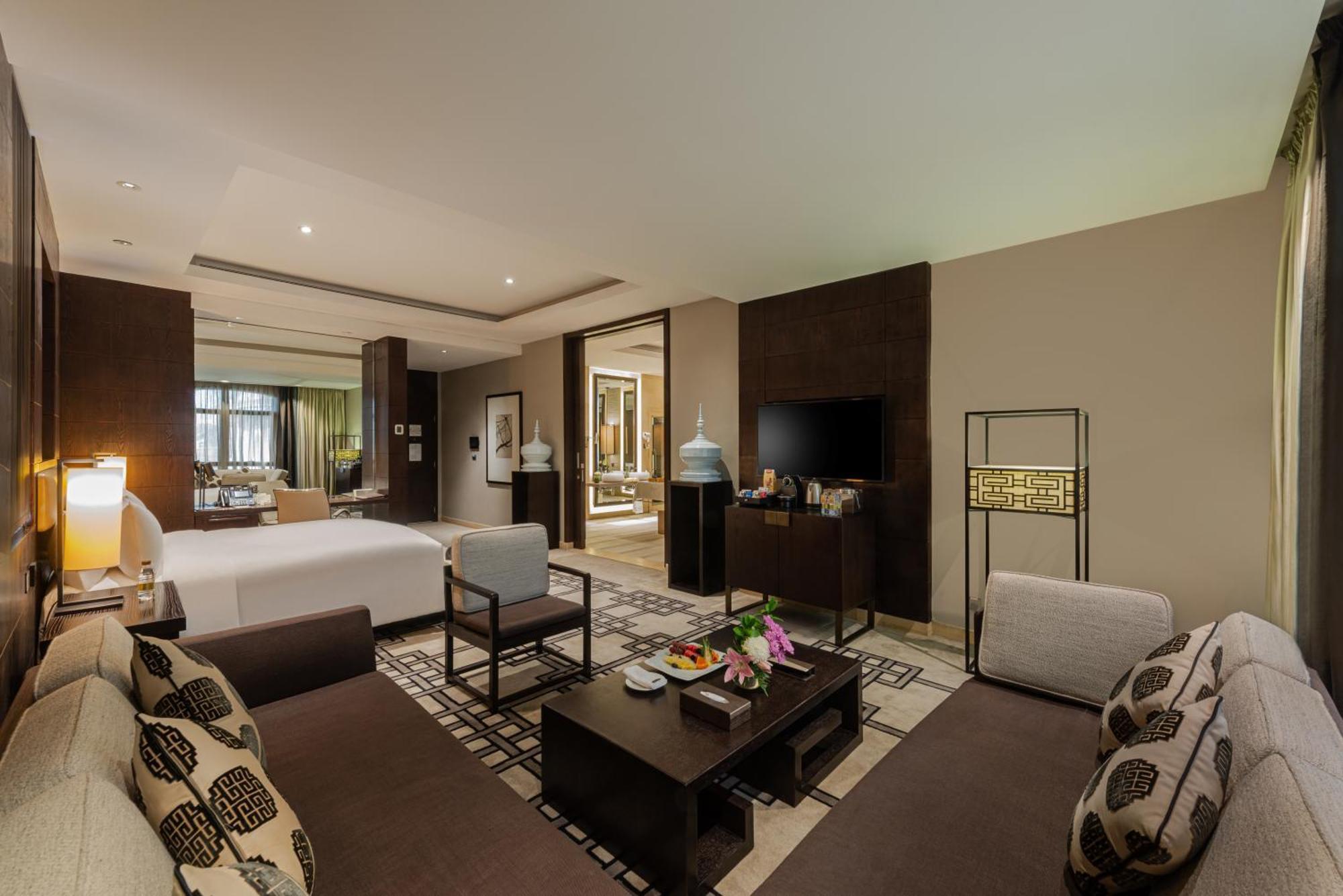 Narcissus Riyadh Hotel & Spa Εξωτερικό φωτογραφία A suite at the hotel