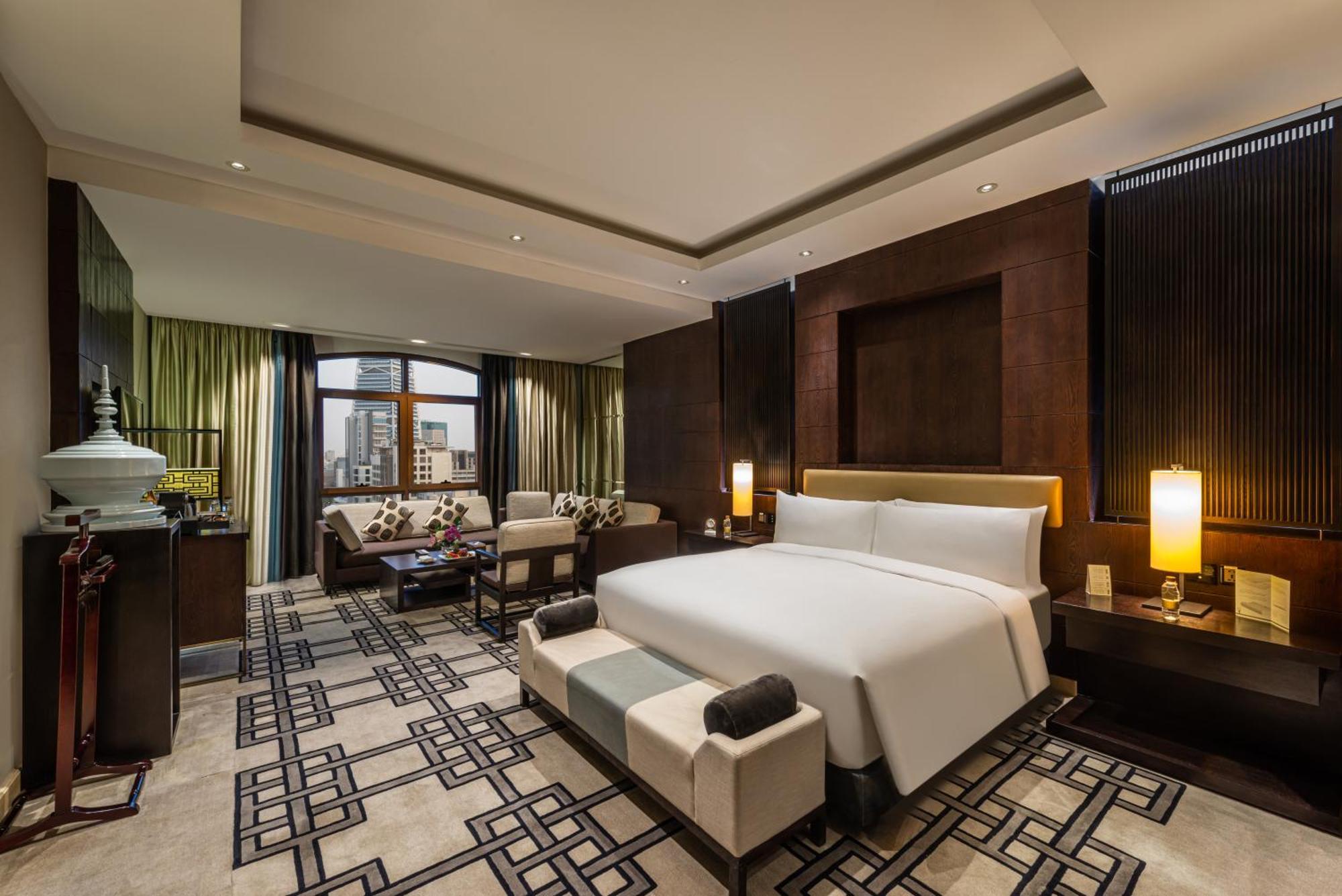 Narcissus Riyadh Hotel & Spa Εξωτερικό φωτογραφία A suite at the hotel